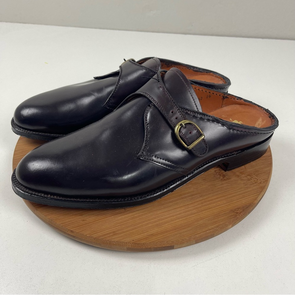 Alden Monk Strap In Shell Cordovan Custom Mule De… - image 2